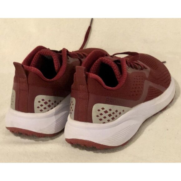 Bronax Mens Supportive Wide Toe Box Red Running Shoes S71 Sz EU40/US 7 GC - Picture 6 of 12